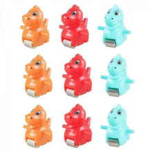 (9pcs dinosaur) Ersatzteile für Tiermodelle, kompatibel mit elektrischen Rutschen und Treppen, aus stoßfestem und langlebigem ABS-Kunststoff