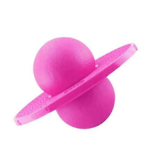 (Pink) Pogo-pallohyppypallo lapsille ja aikuisille, ABS-kuntolelu sisä- ja ulkoliikuntaan, tasapaino- ja koordinaatioharjoitteluväline