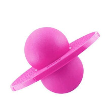 (Pink) Pogo-pallon tasapainoharjoittelulelu ABS-materiaalista lapsille sisä- ja ulkourheiluvälineisiin