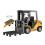 (B) Remote Control Forklift Toy 1:64 Scale Alloy Construction with Interchangeable Forks and Hook 1