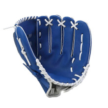 (Blue, 10.5 inch) Baseballhandschuh, PU-Leder, für Kinder Jugendliche Erwachsene, Linkshänder Übung, 10,5 11,5 12,5 Zoll, mehrere Farben