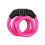 (Pink) Bicycle Combination Lock 4 Digit Code Resettable Steel Cable PVC Coated Anti-theft 1