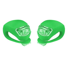(green) Ensemble d'éclairage LED pour vélo, multimode, faisceau stroboscopique haute et basse pour une sécurité et une visibilité prolongées