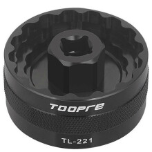 (Black) Bicycle Bottom Bracket Disassembly Tool compatible with SRAM DUB BBR60 MT800, Black Metal Bike Axis Repair Tool for MTB Road Bikes