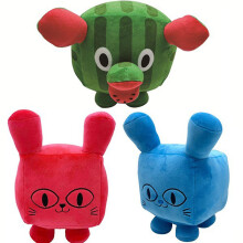 (Green) Pelúcia Gato Balão 22 cm Fofinho para Presente Infantil Decoração