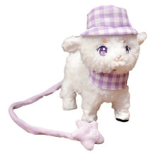 (Purple) Brinquedo Interativo para Répteis com Função de Andar, Falar e Cantar