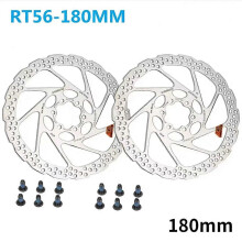 (SM RT56 160MMx2) Disc Brake Rotor Compatible with Shimano Deore RT26 M6000 MT200 M375, 6 Bolt, 160mm 180mm, Mountain Bike Hydraulic Disc Brake