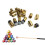 (12MM) Billiard Cue Tip, 10mm Screw-in Thread Replacement, Copper Construction 4