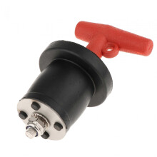 (Style E) Marine Boat T Handle Drain Plug Compatible with 25-31mm Drain Holes Rubber Expansion Plug