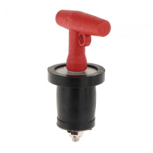 (Style D) Marine Boat T Handle Drain Plug Compatible with 25-31mm Drain Holes Rubber Expansion Plug