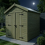 6 x 7 Apex Shed Tanalised (Double Door, No Windows) 3