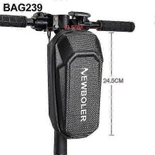 (BAG239-3L) Sacoche avant rigide NEWBOLER en EVA pour trottinette électrique, compatible Xiaomi, étanche et réfléchissante, taille M/L