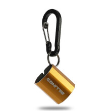 (Gold) Support de canne à pêche avec rainures pour éponge, compatible avec les bâtons et vestes de wading, cadre en alliage d'aluminium