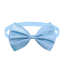 (Sky Blue) Haustier Schleifen Halsband, Polyester, weich abriebfest, verstellbar, Halsumfang 22-40 cm für Katzen kleine Hunde andere kleine Haustiere