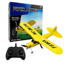 (Fx803 With Box YE) RC Schuimvliegtuig SU-35, 2.4G Afstandsbediening Zweefvliegtuig, EPP Schuim Speelgoed voor Kinderen, Lichtgewicht Ontwerp