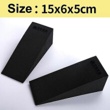 (black, 2pcs type2) Cale de yoga en mousse EVA, pour étirement mollets, récupération cheville et pied, entraînement fitness