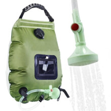 5 gallon/20 liter zonnedouchezak voor kamperen - Douchezak voor kamperen met warm water van 45C, ideaal voor wandelen en klimmen.