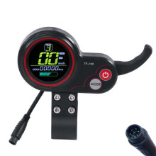 Compteur LCD 48V TF-100 voor elektrische trottinette Kugoo M4, de poster voor gaspedaalinstrument