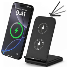 Chargeur sans Fil, 15W Certifié Qi, Brillsten, Επαγωγή με διπλή ανάφλεξη, χύστε όλο τον εξοπλισ
