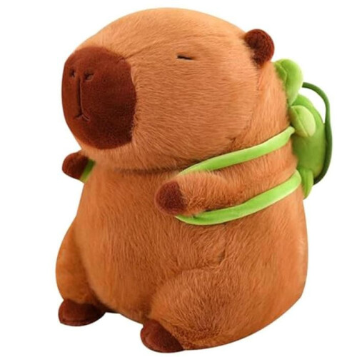Λούτρινο παιχνίδι - Capybara - 33 εκ. - Καφέ - Μαλακό - Διακόσμηση σπιτιού