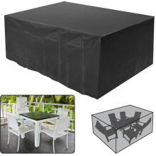 Schutzhülle – TEMPSA – 210 x 140 x 80 cm – Wasserdicht – Schwarz – Leicht zu reinigen