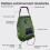 20-Liter-Solarduschtasche für Camping oder Garten – Khakigrün – Linxor 3