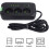 Ευρωπαϊκό μπλοκ φαγητού 3 βραβεία 4 θύρες USB 1 τύπου C με καλώδιο 2 μέτρων για ηλ 5