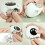 Electric nail clipper - White - 3 adjustable speeds - LED light - Compact and silent design 4
