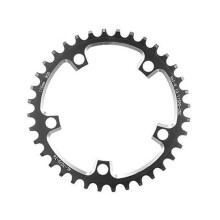 (36t, 110BCD Black) Schmalbreites Fahrrad-Kettenblatt, Aluminiumlegierung, 110BCD/130BCD 5-Schrauben, kompatibel mit Rennrad und Mountainbike-Kurbeln
