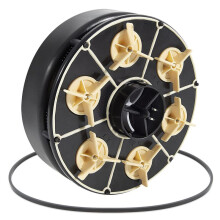 4 Port Gear Module for Paramount in-Floor Cleaning System Water Valve Replace 004-302-4406-00
