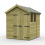 6 x 7 Apex Shed Tanalised (Double Door, With Windows) 2