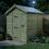 6 x 7 Apex Shed Tanalised Single Door, No Windows) 3