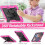 (Multicolor) Protective Case for iPad Pro 12.9 2022/2021/2020/2018 5