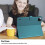 (Dark green) Leather Tablet Case For Xiaomi Pad 7 / 7 Pro 5