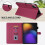 (Red) Leather Tablet Case For Xiaomi Pad 7 / 7 Pro 3