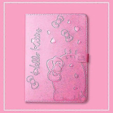 (iPad 2019 10.2, 8) Étui Hello Kitty Sanrio pour iPad 10e génération (2022), iPad 6-9, iPad Pro 10,2", iPad Air 11/12,9", iPad Mini 4/5".
