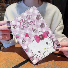 (ipad Air3 Pro 10.5, 4) Sanrio Hello Kitty Case for iPad 10th 2022 6-9 10.2 Pro 11/12.9 Air 5/4/3 Mini 4/5