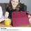 (Red) Leather Tablet Case For Xiaomi Pad 7 / 7 Pro 5