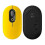 (pop yellow) Pop Pebble M350 Wireless Bluetooth Silent Office Mouse Portable Laptop Tablet Pebble Shape 1