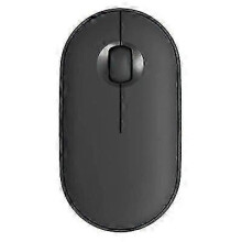 (black) Pop Pebble M350 Wireless Bluetooth Silent Office Mouse Portable Laptop Tablet Pebble Shape