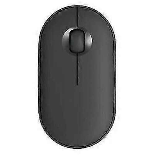 (black) Pop Pebble M350 Wireless Bluetooth Silent Office Mouse Portable Laptop Tablet Pebble Shape