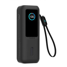 (Black) Outdoor Silicone Travel Case for 165W Power Banks Protective Storage Box Black