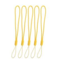 (yellow) 5 pezzi Cordino universale da polso/mano per cellulare/fotocamera, blu scuro