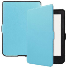 (Sky Blue) Étui en cuir Kobo Nia 6 pouces