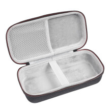 (interior gray) Étui rigide portable pour enceinte Bluetooth SoundlinkFlex, doublure souple, noir. Idéal pour les voyages et la maison.