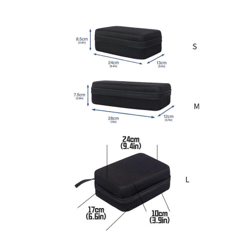 (L) Shockproof Ebike Scooter Charging Pack Storage Bag Case S 2