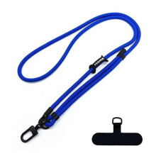 (Blue) Cinghia per cellulare in nylon leggera e versatile, idea regalo per donne e ragazze, colore blu.