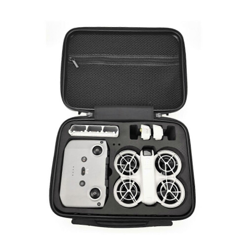 (Black) Hard Shell PC Quadcopter Controller Holder for UAV Case Splashproof Shockproof Black 1