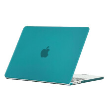 (Multicolor, Dark Cyan) Coque rigide de protection mate pour MacBook Air 13 pouces A3113 M3 A2681 (2022/2024/2025)