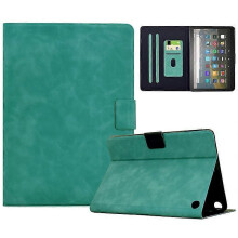 (LightBlue) Étui en cuir PU pour tablette Fire HD 8 (2022/2020) avec emplacements pour cartes
